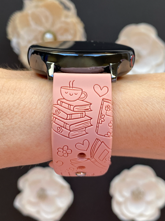 Book Lover 20mm Samsung Galaxy Watch Band