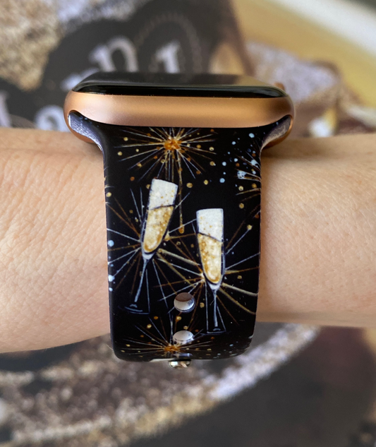 Happy New Year Watch Band For Apple Watch