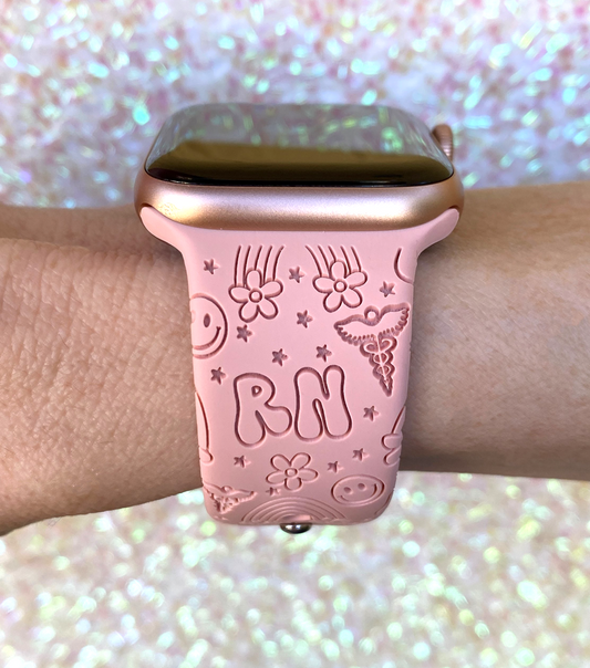 Smiley Nurse Watch Band For Apple Watch