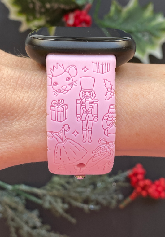 Nutcracker Ballet Fitbit Versa 3/Versa 4/Sense/Sense 2 Watch Band