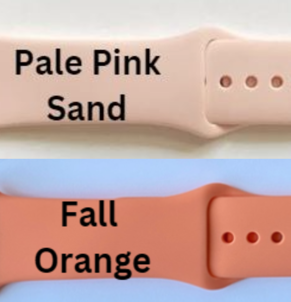 Pumpkin Floral Watch Band For Apple Watch