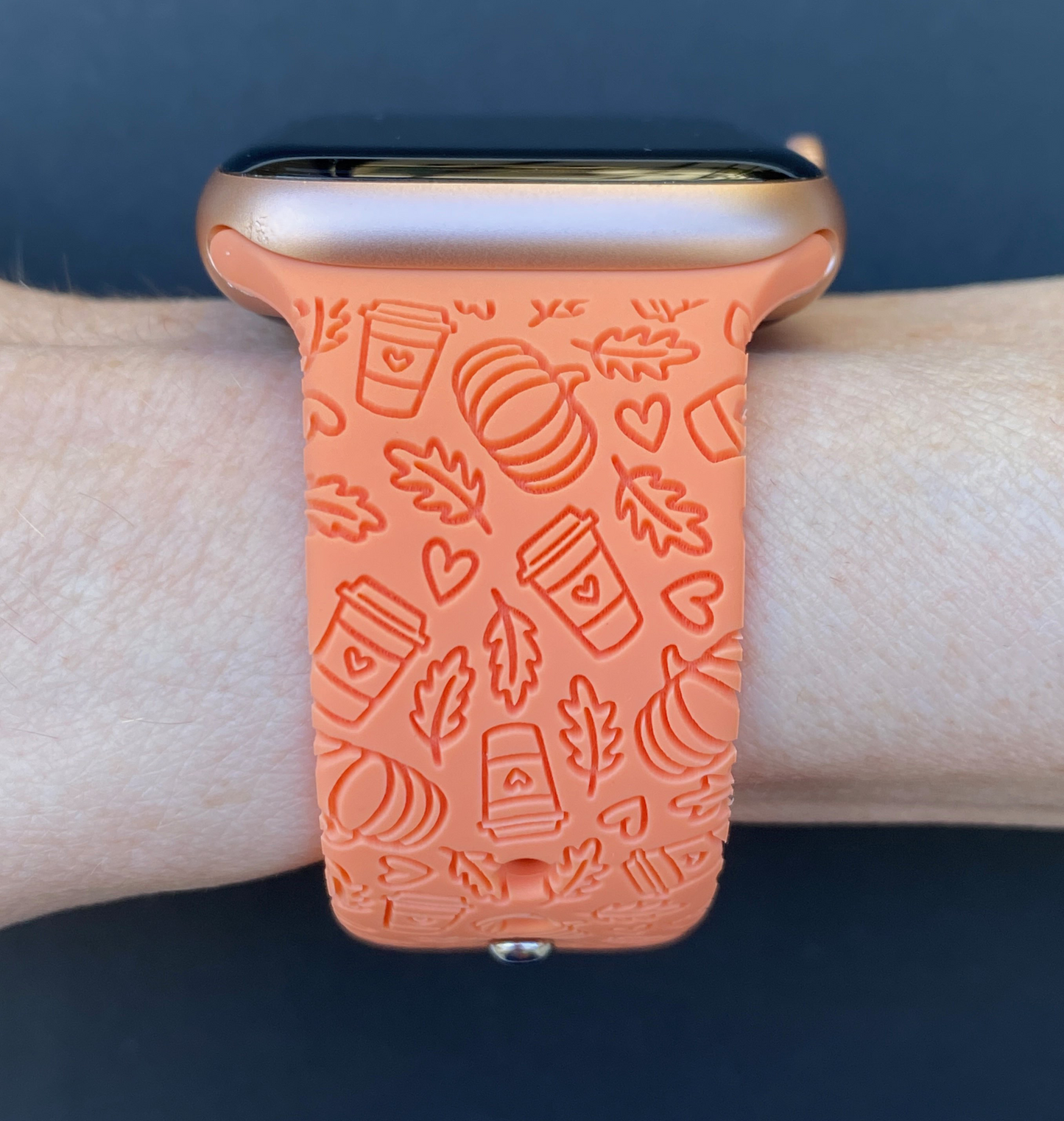 Pumpkin Spice Latte Watch Band For Apple Watch