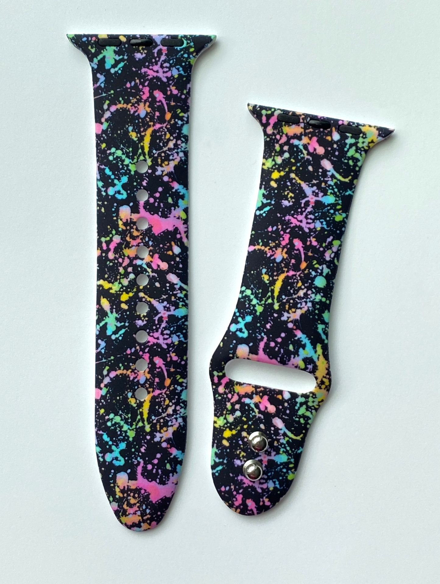 Paint Splatter Watch Band For Apple Watch