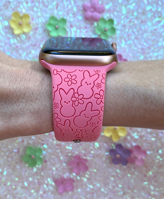 Peeps and Flowers Watch Band For Apple Watch