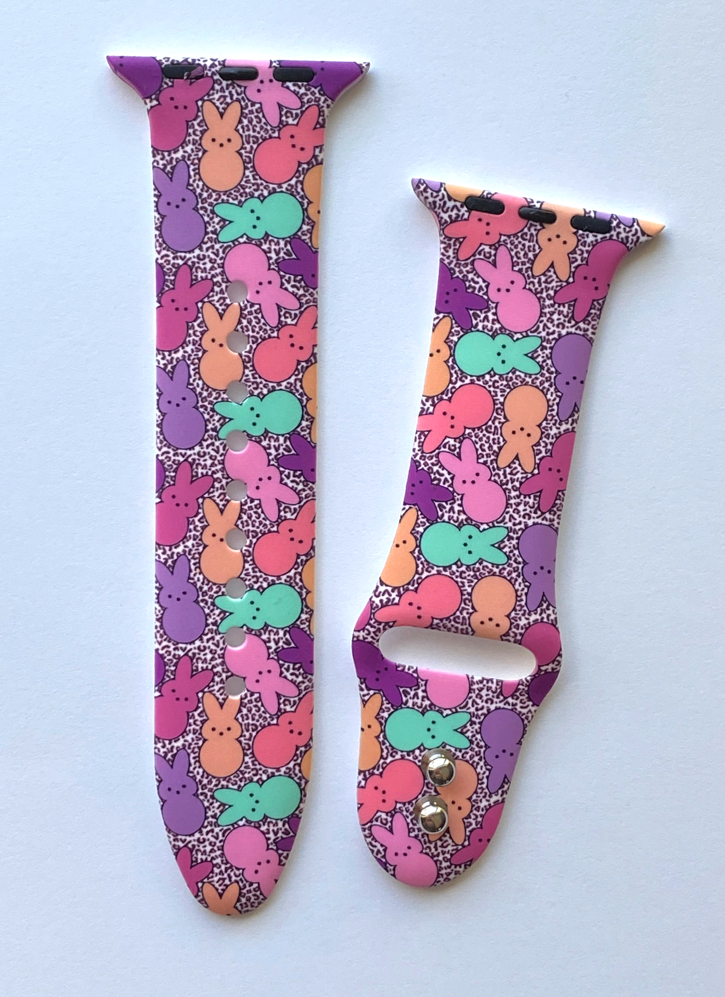 Leopard Peeps Watch Band For Apple Watch