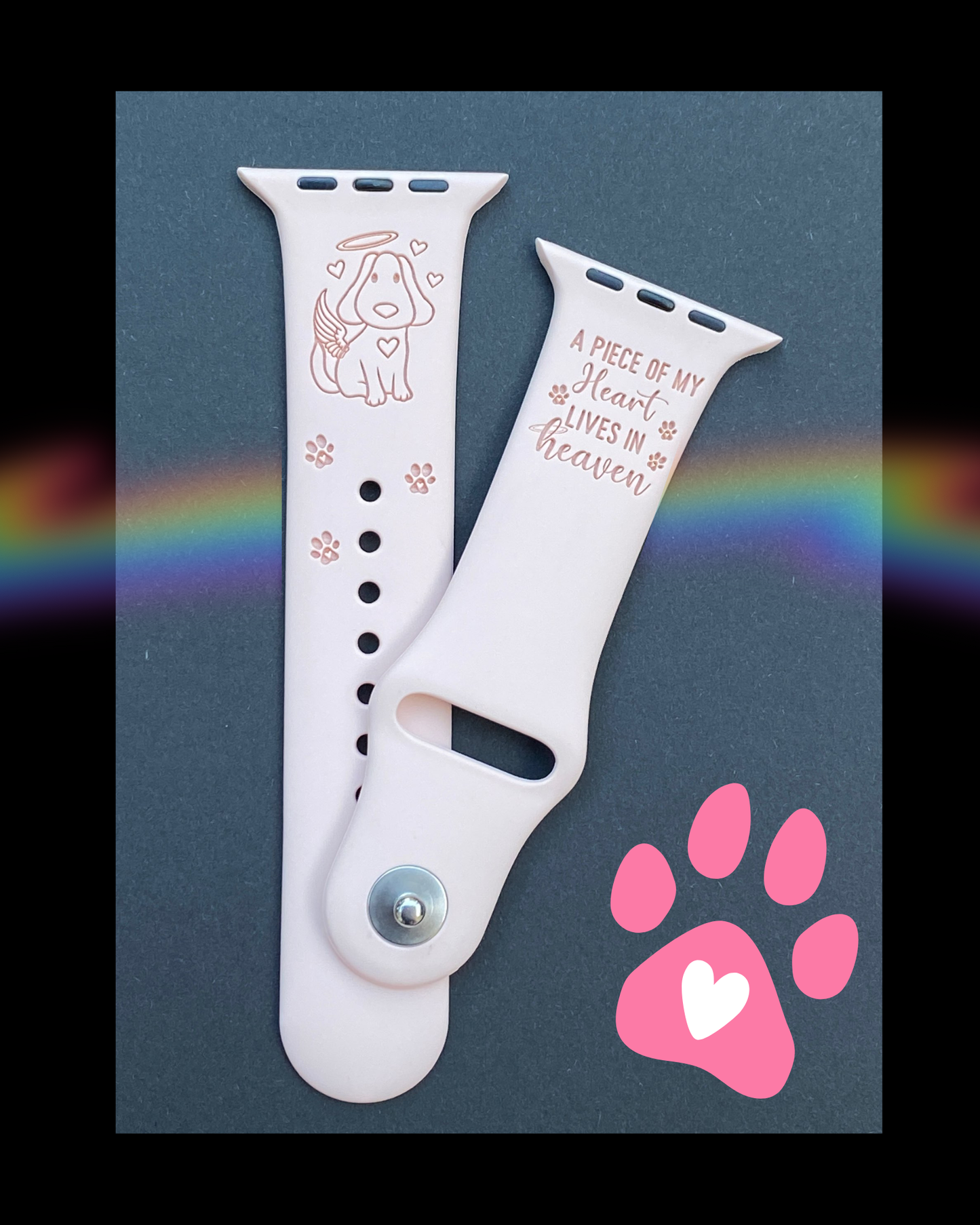 Dog Memorial Watch Band For Apple Watch