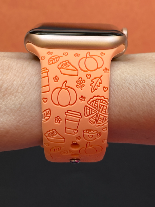 Pumpkin Pie Watch Band For Apple Watch