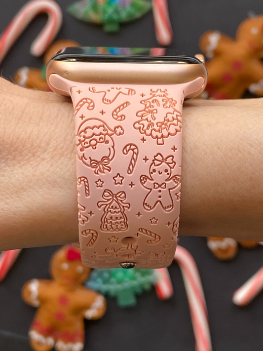 Cheery Christmas Watch Band For Apple Watch