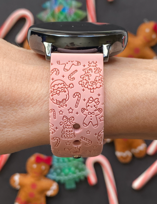 Cheery Christmas 20mm Samsung Galaxy Watch Band