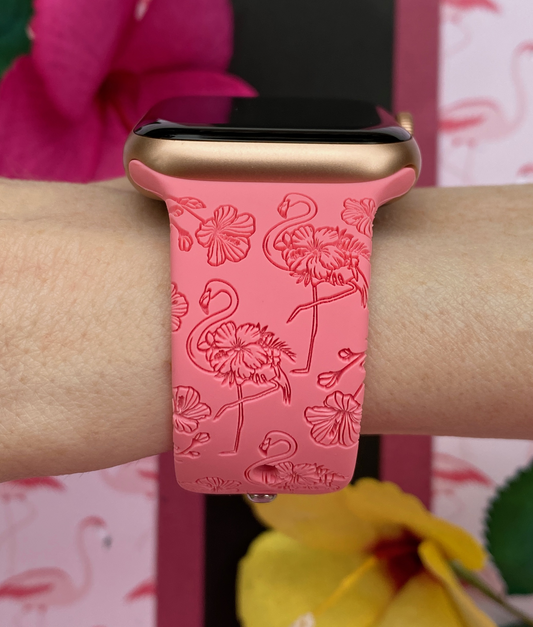 Flamingo Lover Watch Band For Apple Watch