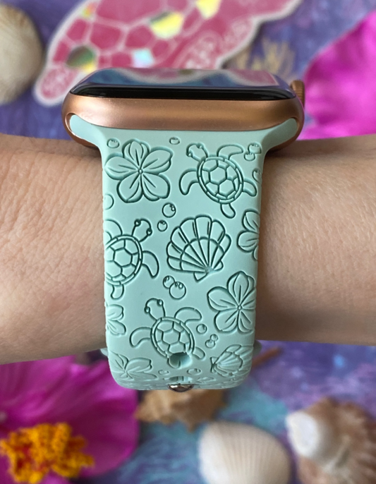 Summer Turtles Watch Band For Apple Watch