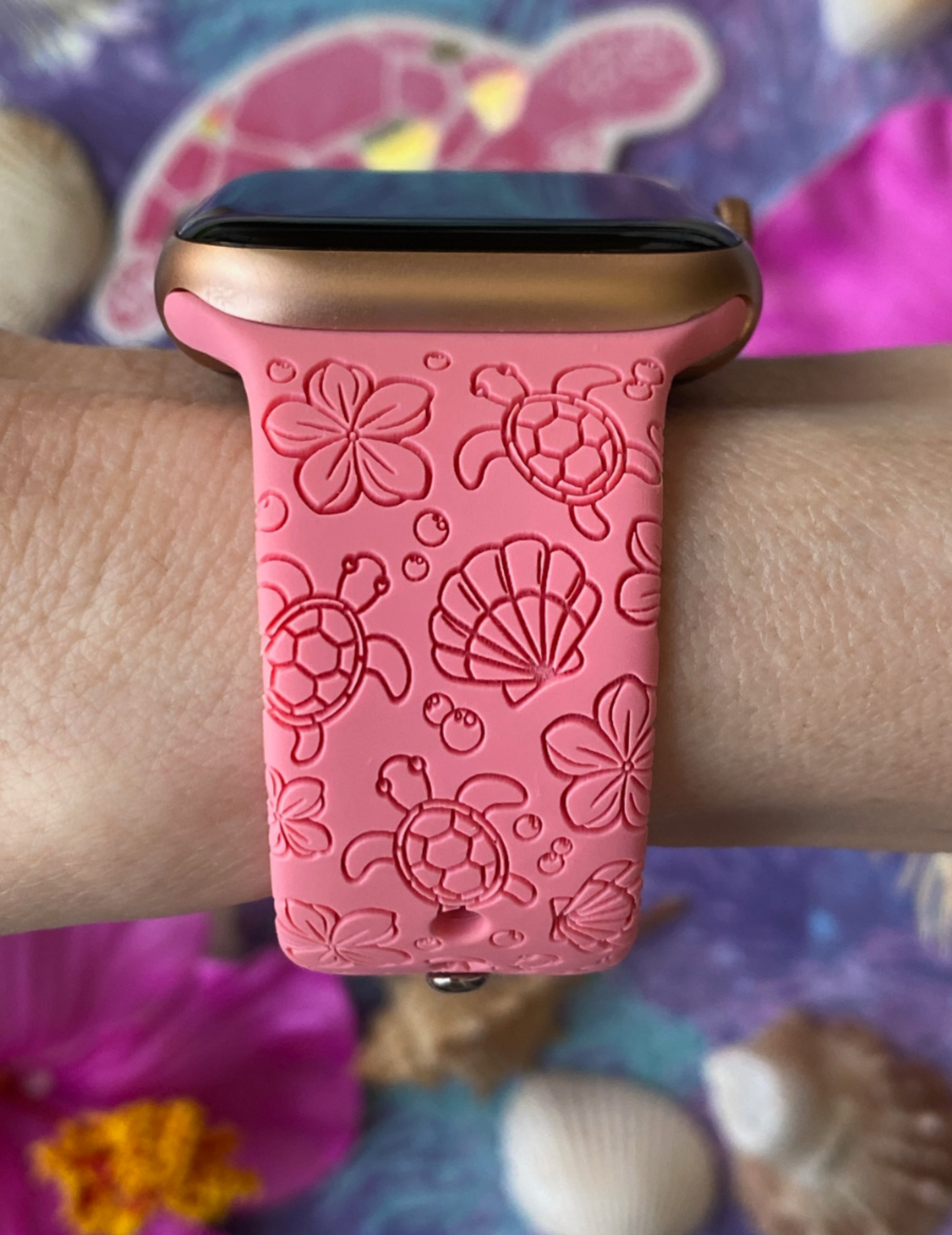Summer Turtles Watch Band For Apple Watch
