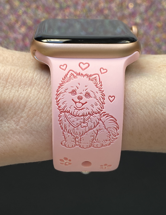 My Pet Pomeranian Watch Band For Apple Watch