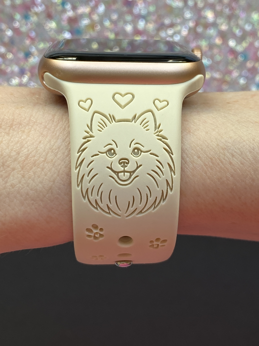 Cute Pomeranian Watch Band For Apple Watch