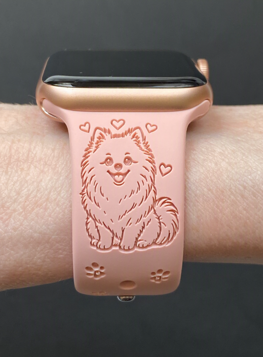 Pomeranian Dog Watch Band For Apple Watch