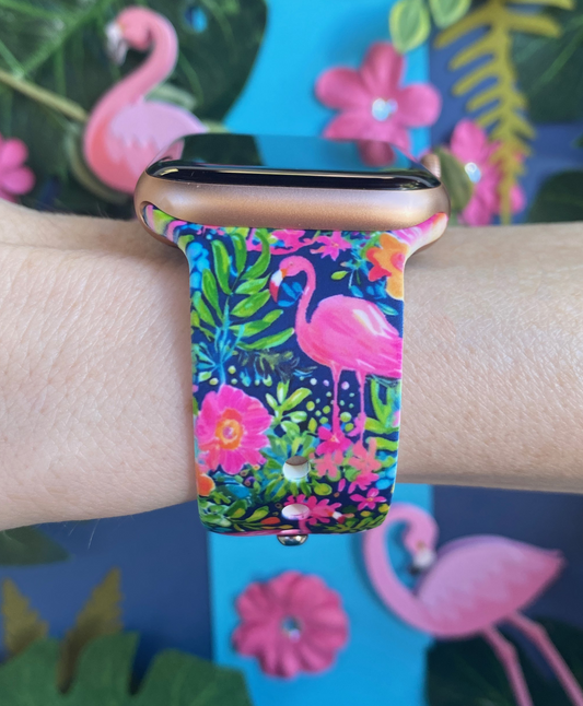 Flamingo Watch Band For Apple Watch