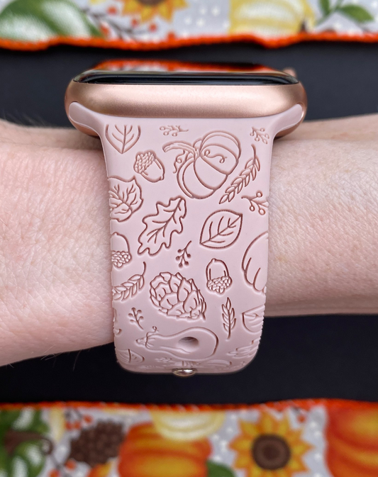 Pumpkin Season Watch Band For Apple Watch
