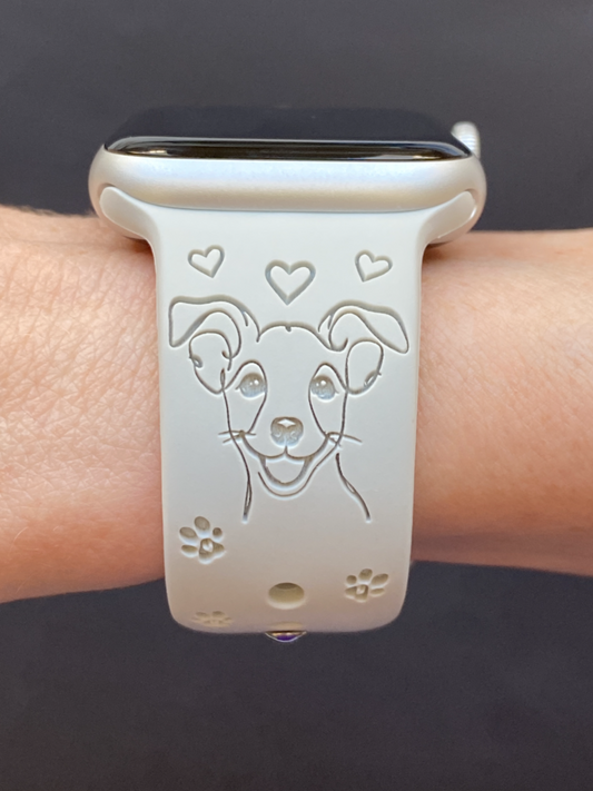 Rat Terrier Dog Watch Band For Apple Watch