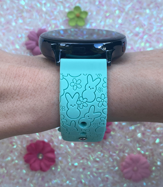 Easter Peeps Floral 20mm Samsung Galaxy Watch Band