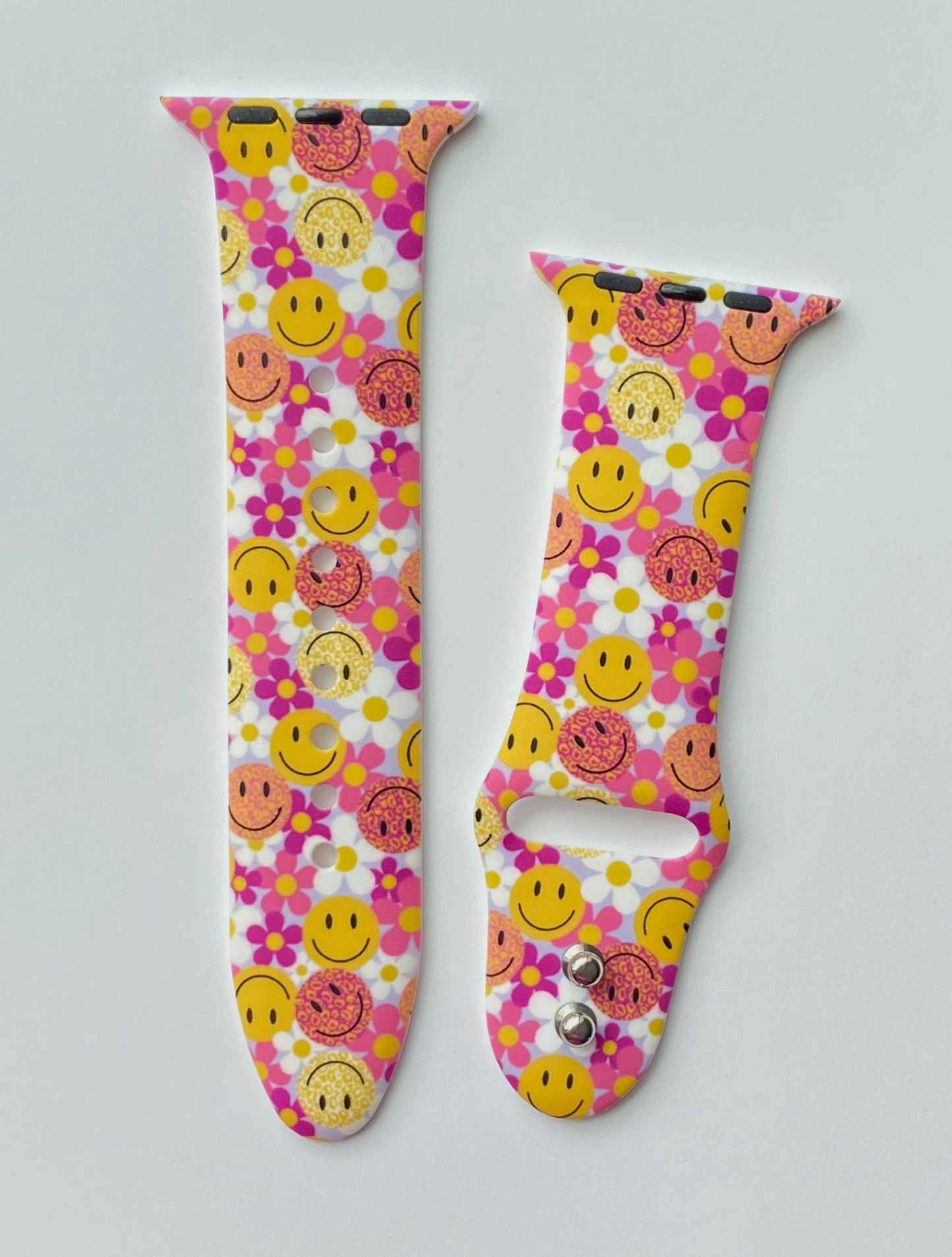 Smiley Floral Apple Watch Band
