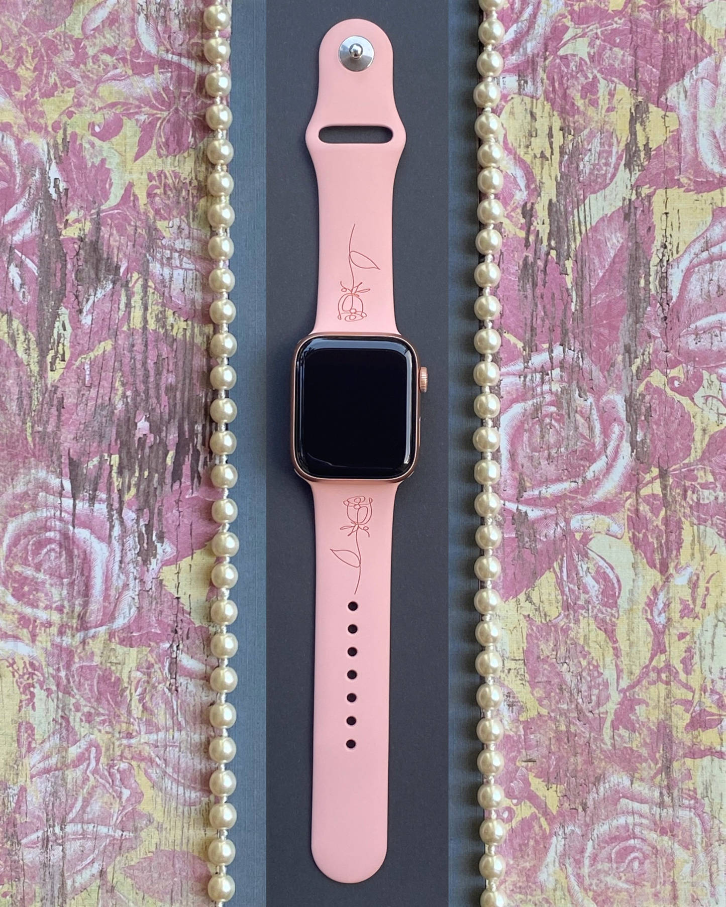 Rose Watch Band For Apple Watch