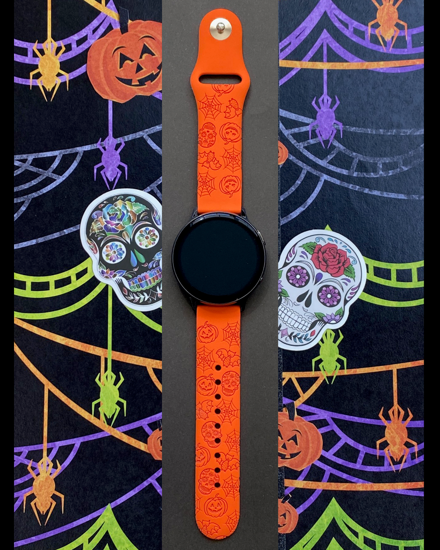 Spooky Halloween 20mm Samsung Galaxy Watch Band