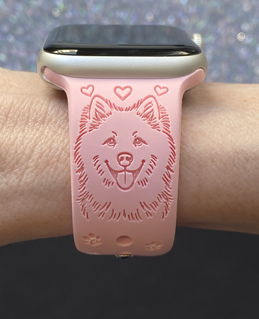 Samoyed Dog Watch Band For Apple Watch