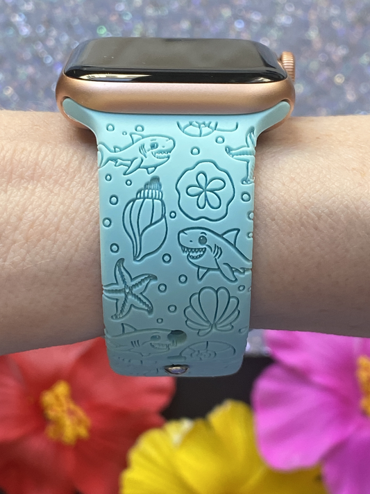 Happy Sharks Watch Band For Apple Watch