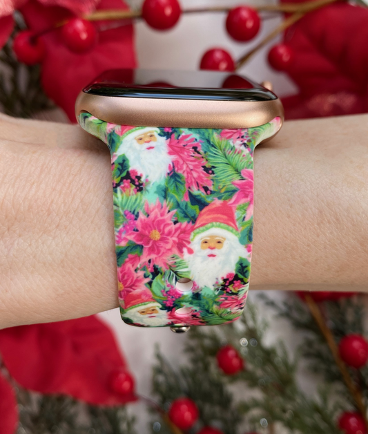 Christmas Santa Watch Band For Apple Watch