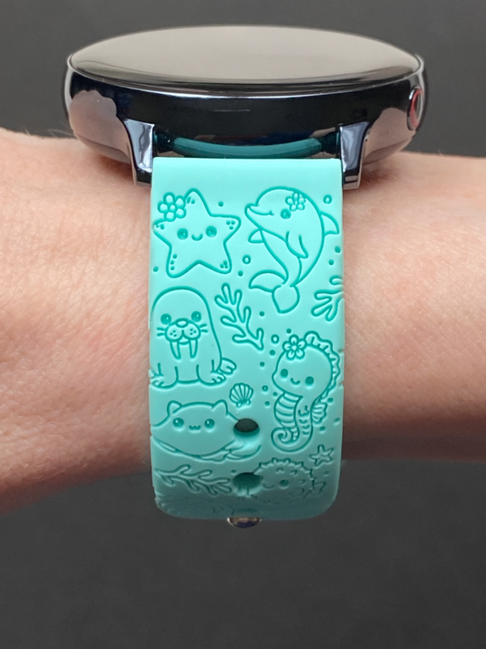 Sea Creatures 20mm Samsung Galaxy Watch Band