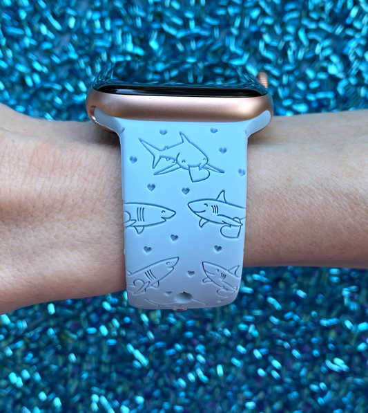 Sharks Watch Band For Apple Watch