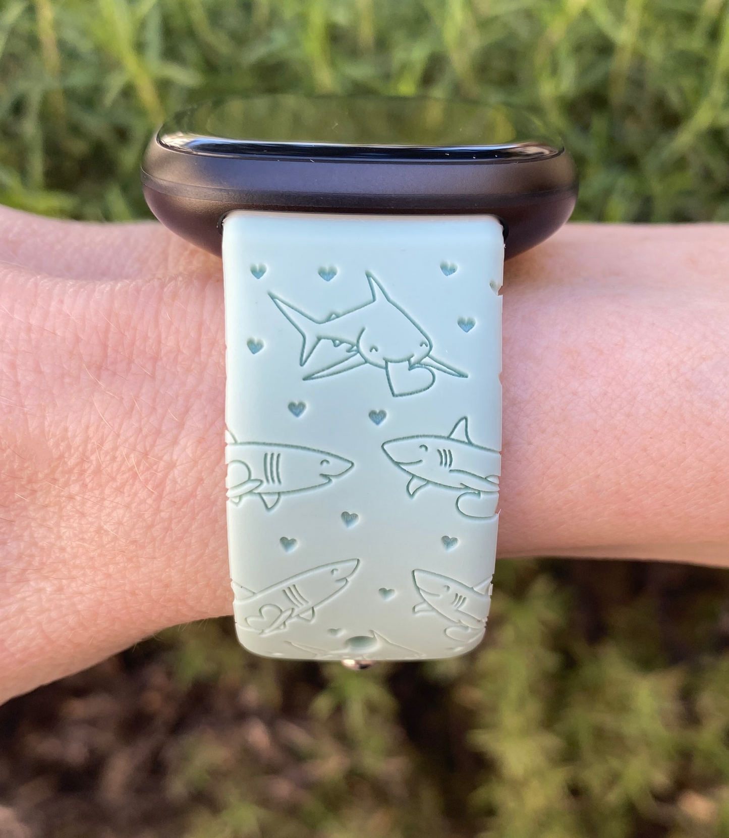 Sharks Fitbit Versa 3/Versa 4/Sense/Sense 2 Watch Band