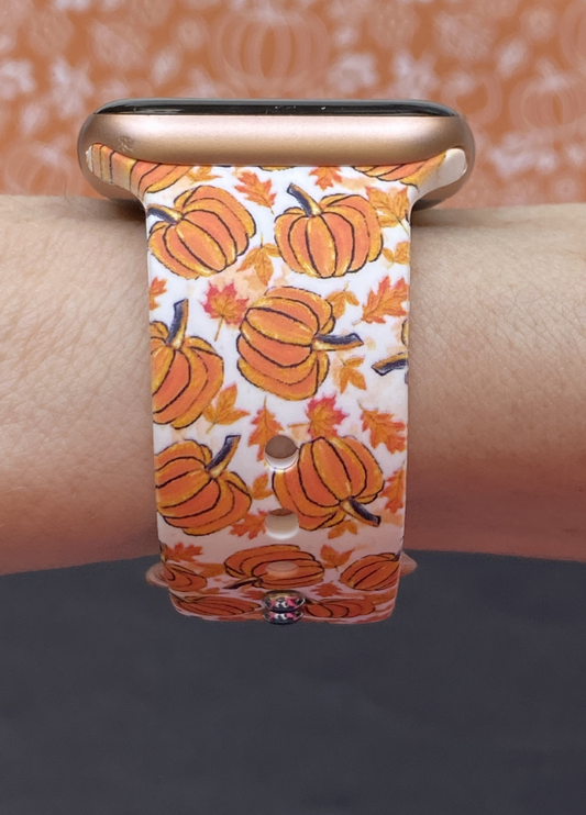 Pumpkin Lover Watch Band For Apple Watch