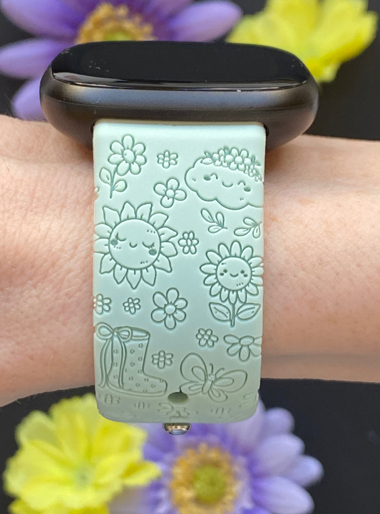 Spring Has Sprung Fitbit Versa 3/Versa 4/Sense/Sense 2 Watch Band