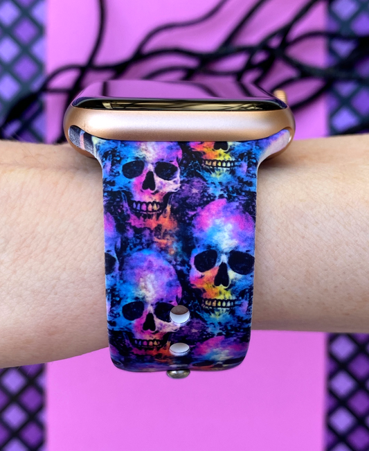 Skulls Watch Band For Apple Watch