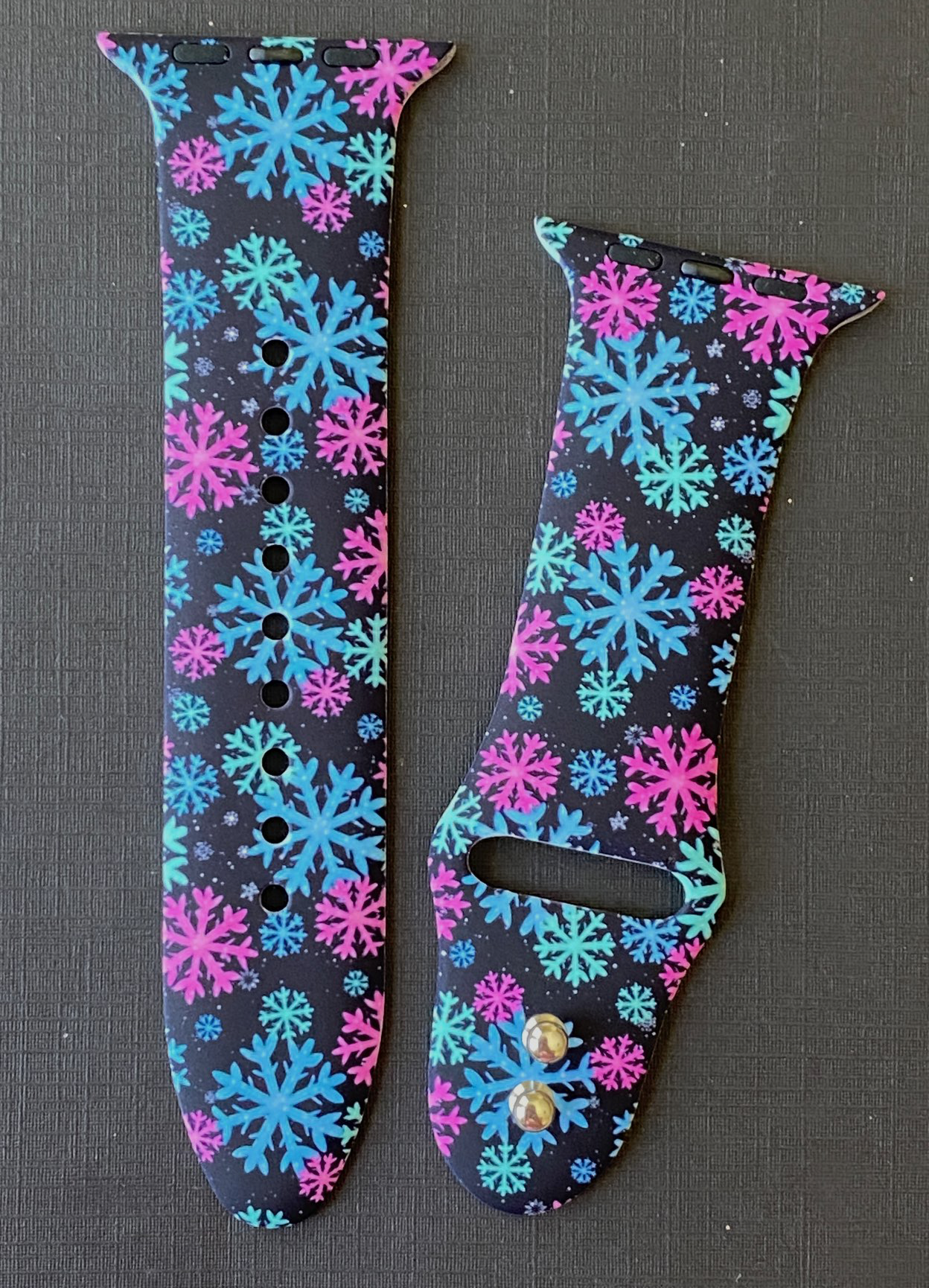 Icy Snowflakes Watch Band For Apple Watch