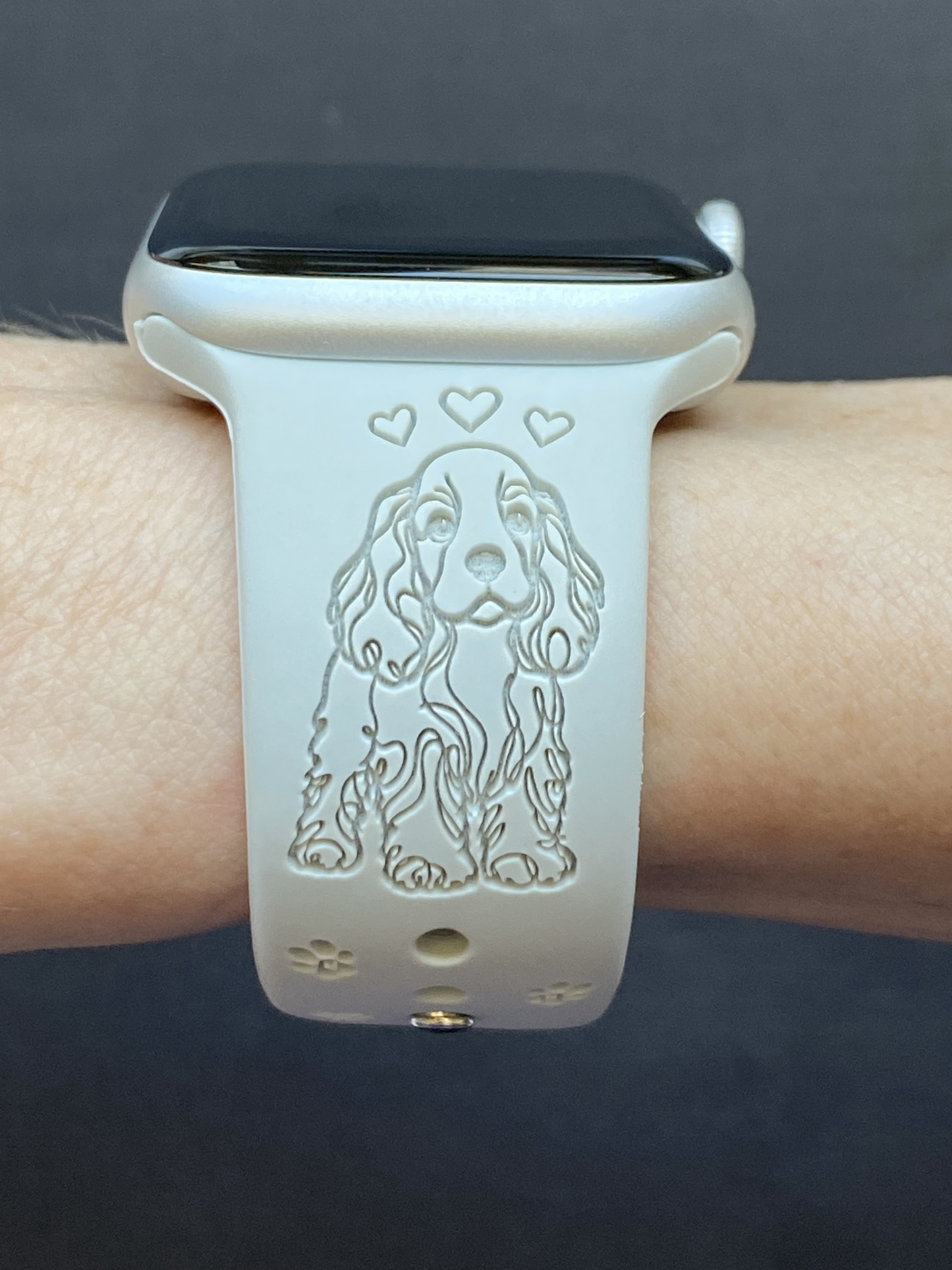 English Cocker Spaniel Dog Watch Band For Apple Watch