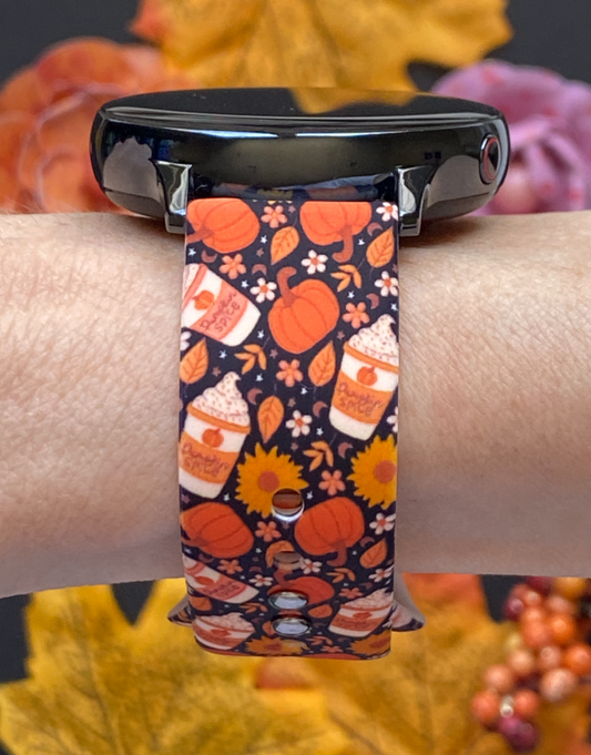 Pumpkin Spice Lover Samsung Galaxy Watch Band