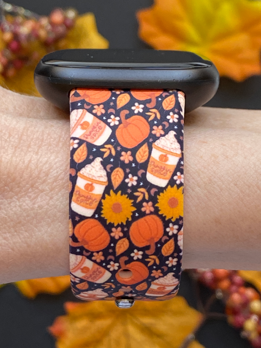Pumpkin Spice Lover Fitbit Versa 3/Versa 4/Sense/Sense 2 Watch Band