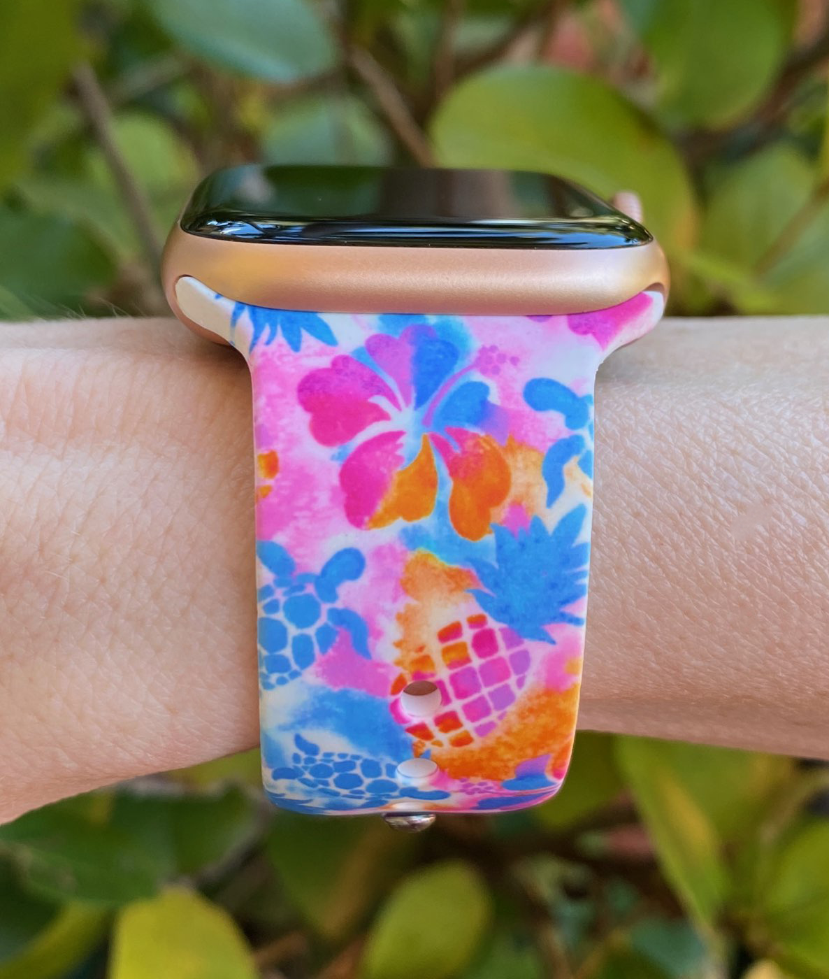 Tropical Turtles Watch Band For Apple Watch
