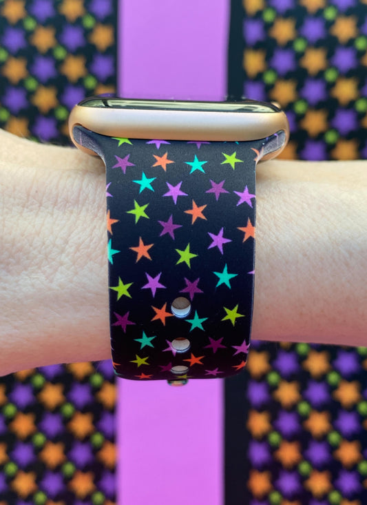 Halloween Stars Watch Band For Apple Watch