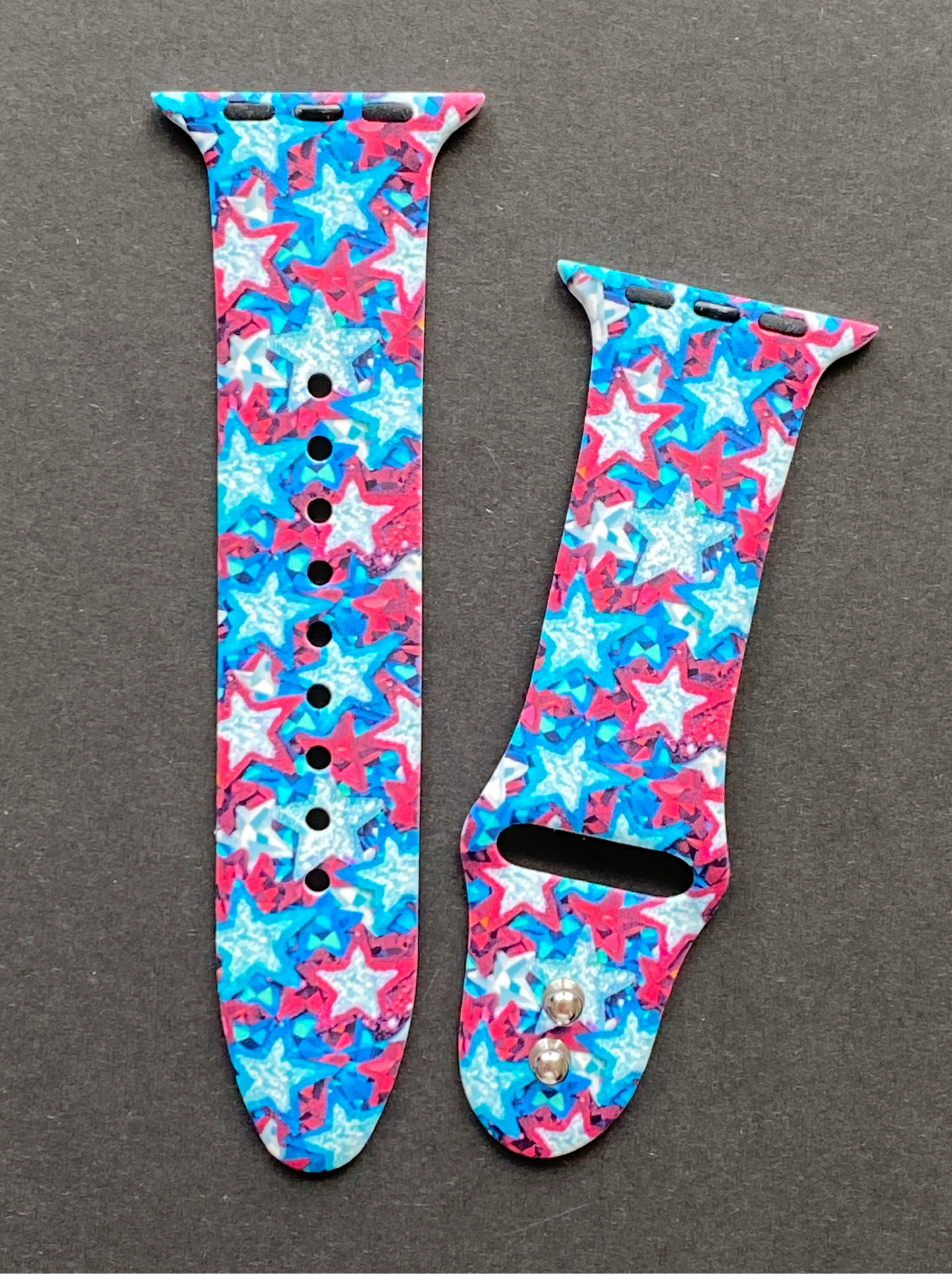4th of July Stars Watch Band For Apple Watch