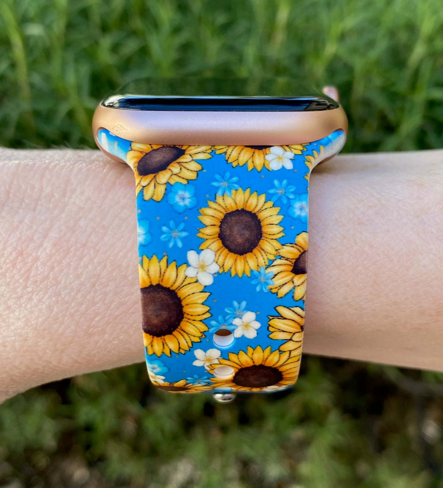 Sunflower Watch Band For Apple Watch