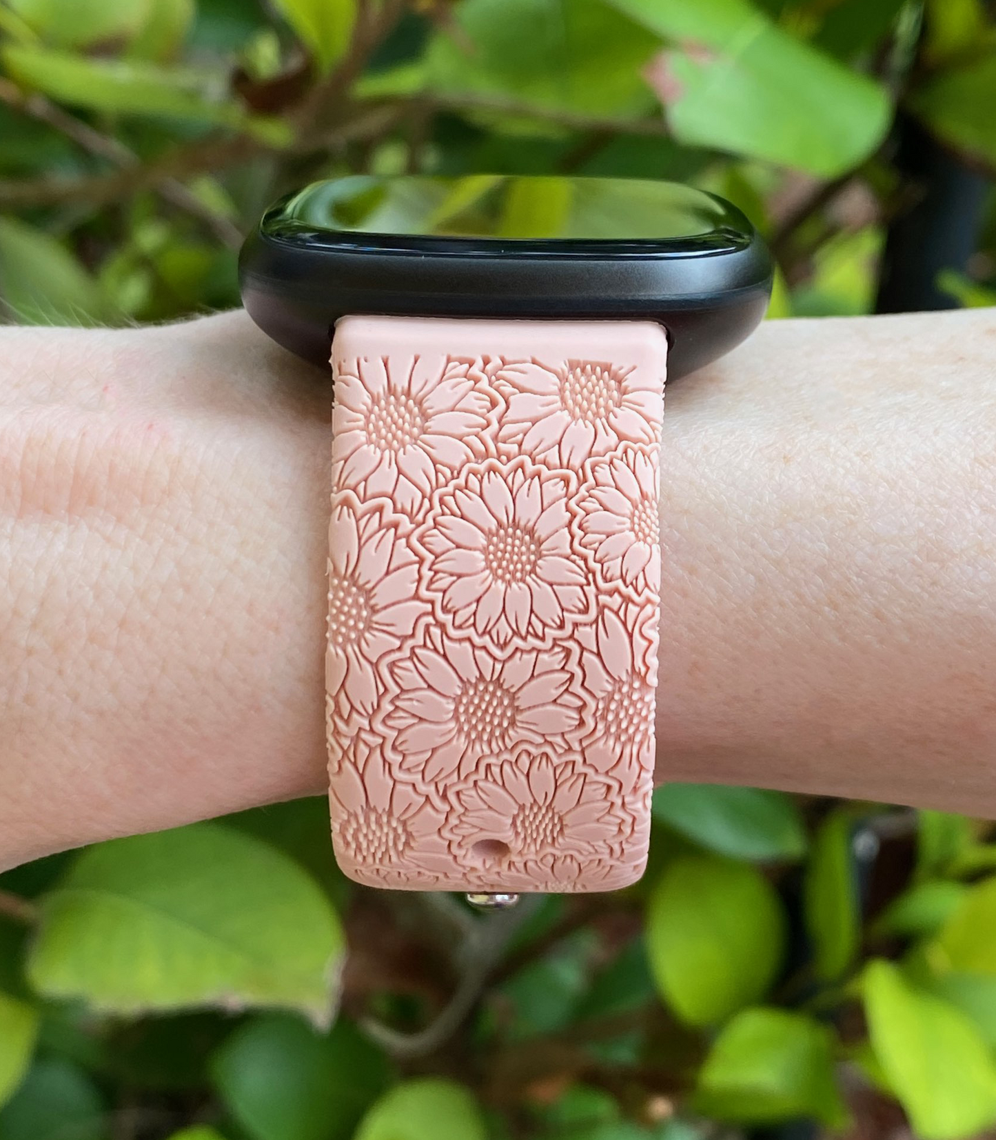 Sunflower Floral Fitbit Versa 3/Versa 4/Sense/Sense 2 Watch Band