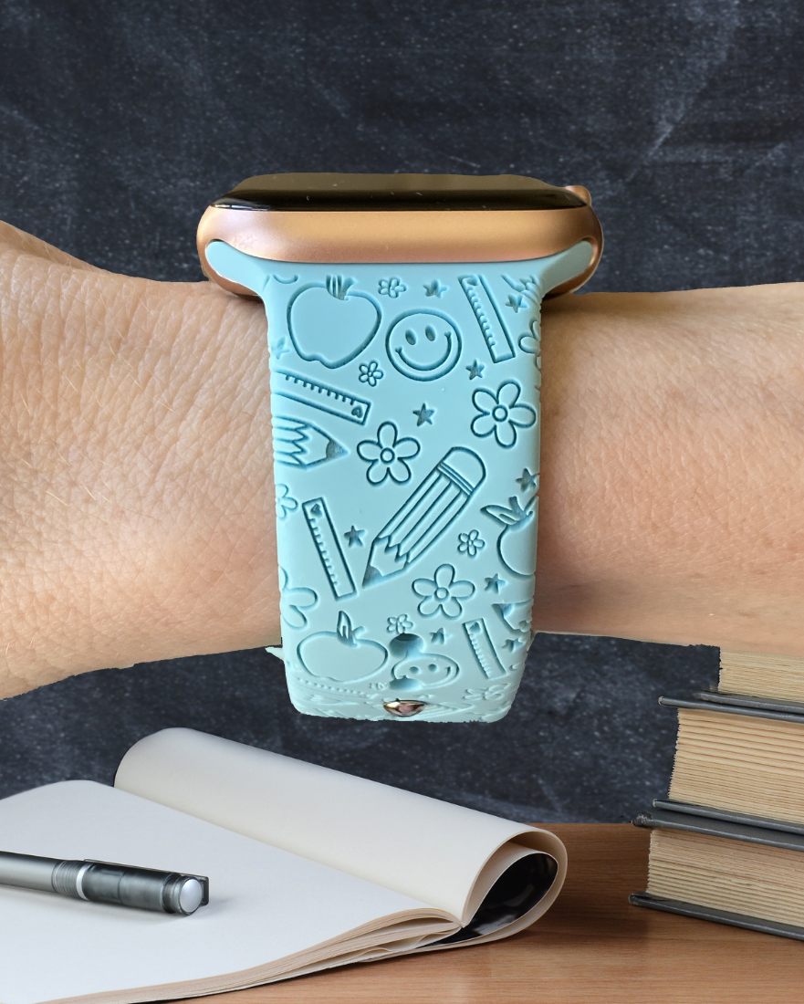 Smiley Teacher Watch Band For Apple Watch