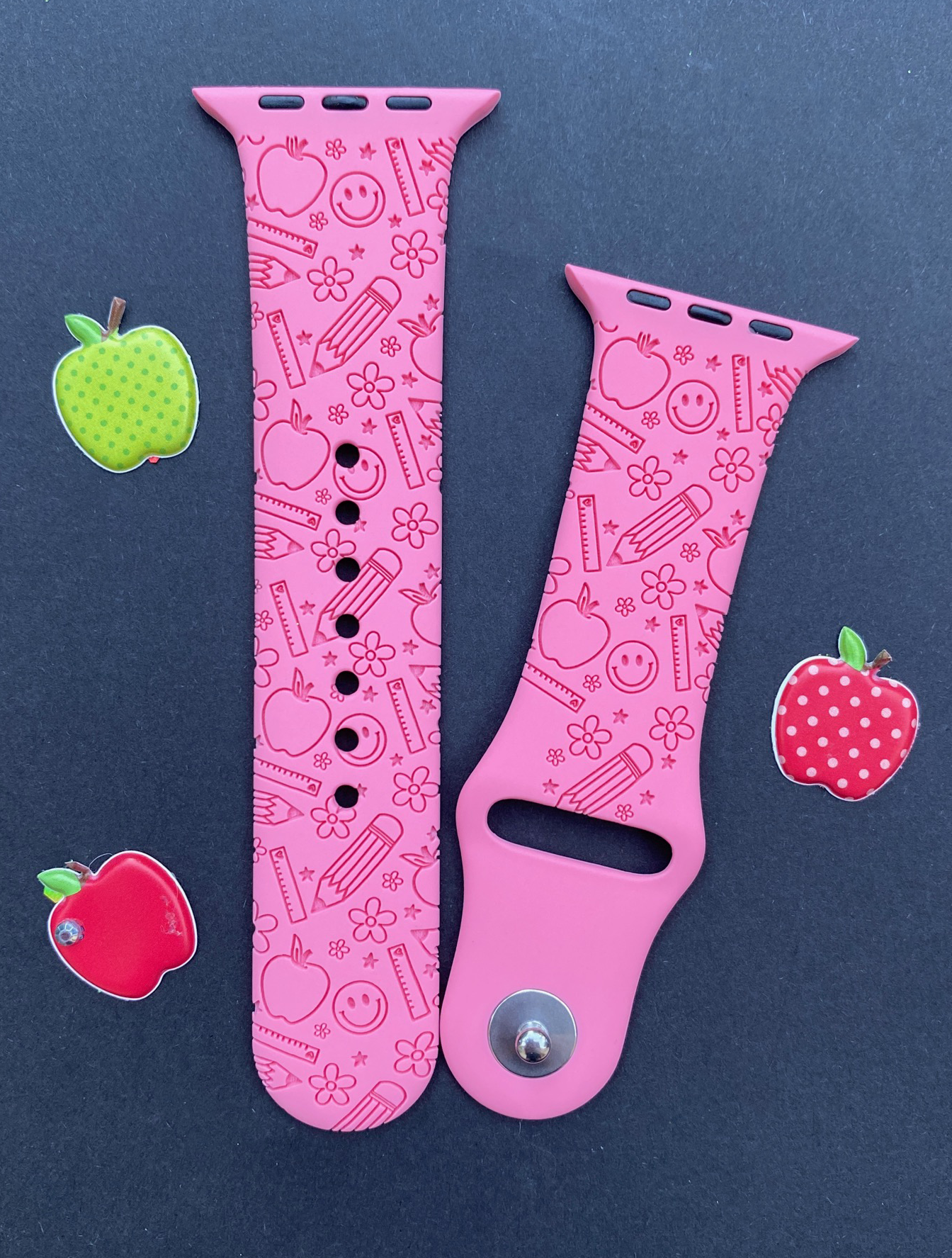 Smiley Teacher Watch Band For Apple Watch