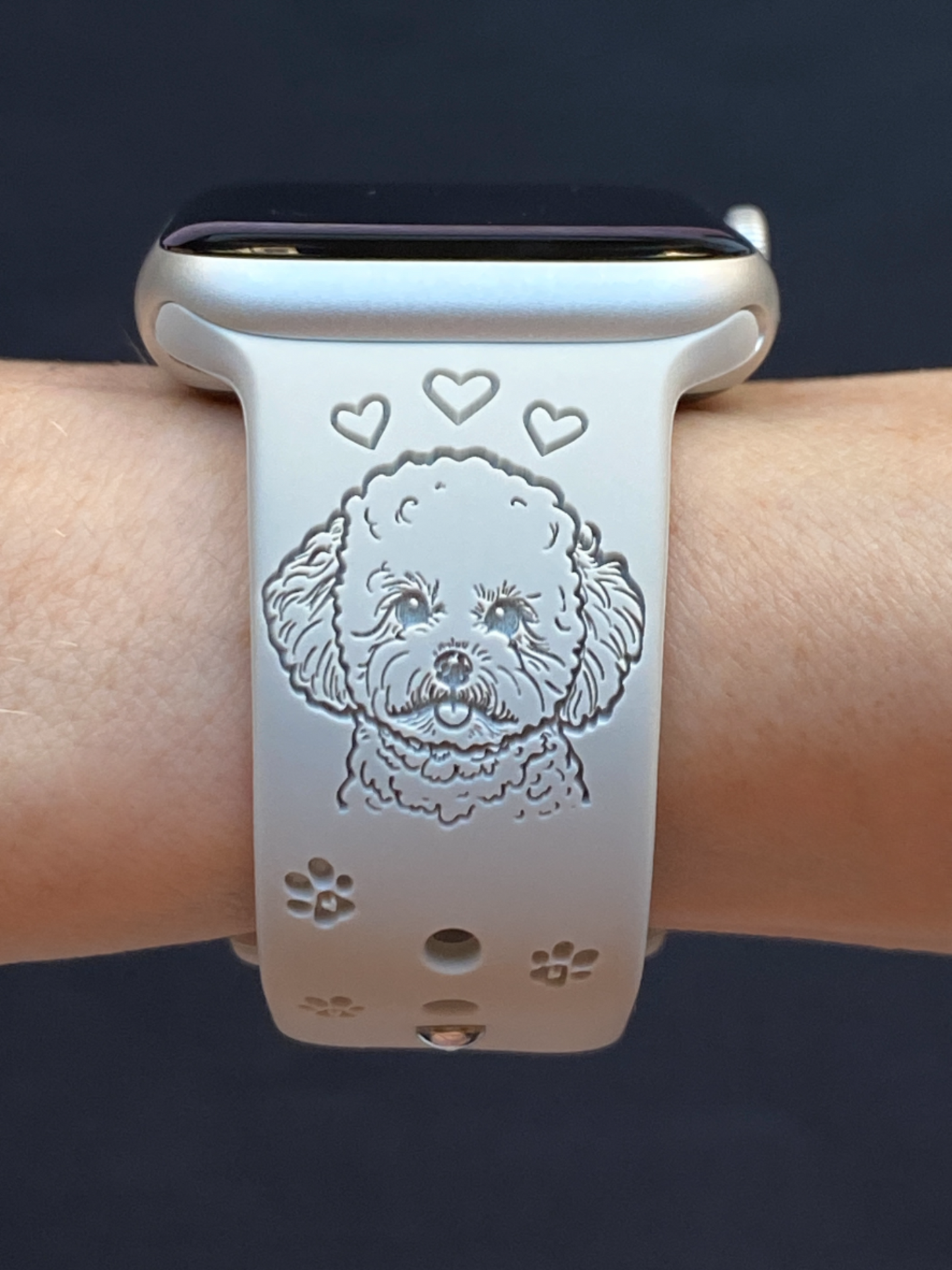 Poodle Dog Watch Band For Apple Watch