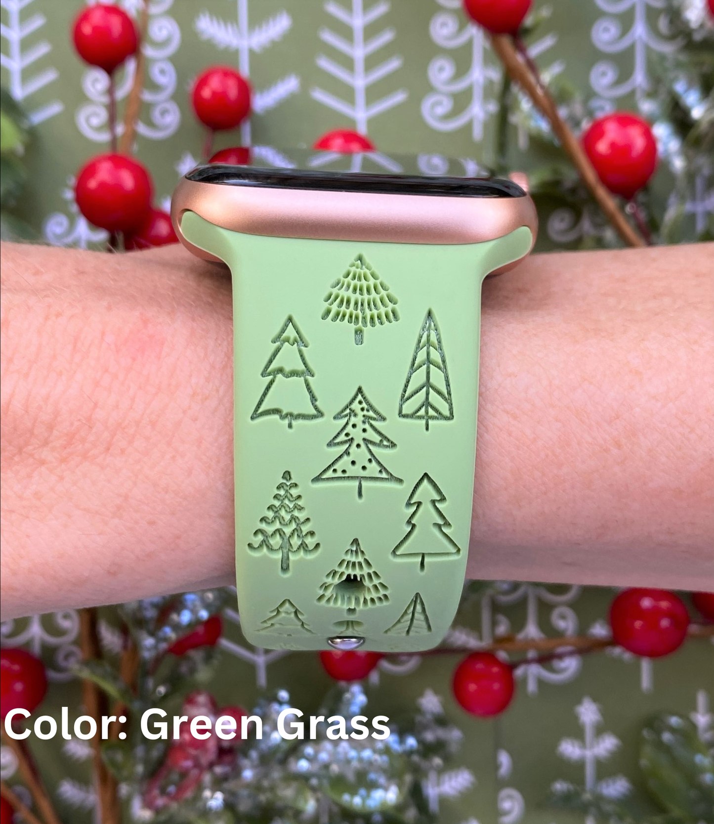 Christmas Tree Watch Band For Apple Watch