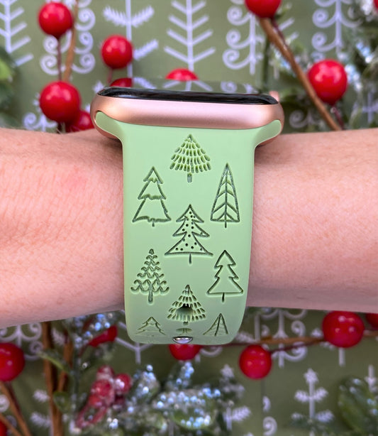 Christmas Tree Watch Band For Apple Watch