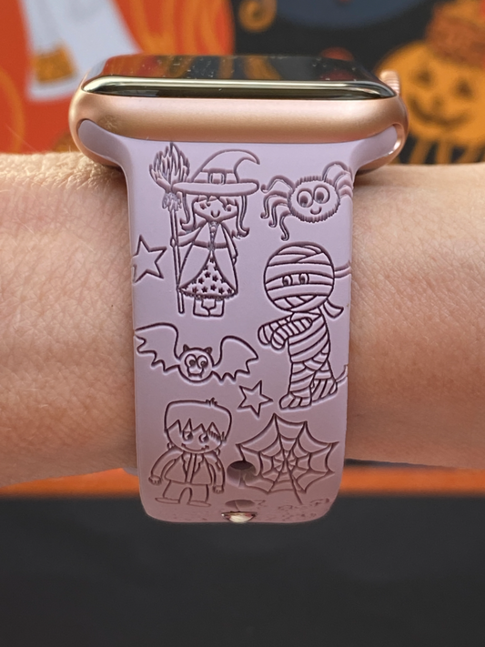 Trick or Treat Friends Watch Band For Apple Watch